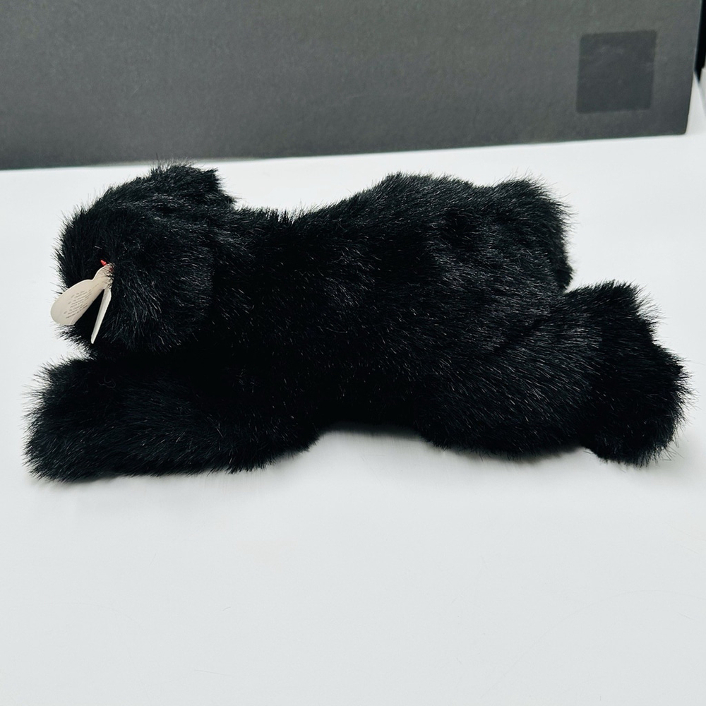 TY BABY PAWS BEAR 1996 12" Brown Grizzly Retired Vintage Stuffed Plush - Picture 6 of 12